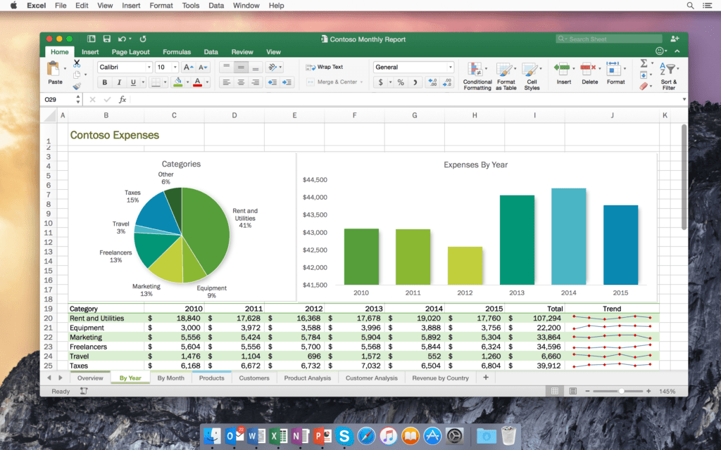 excel for mac free online
